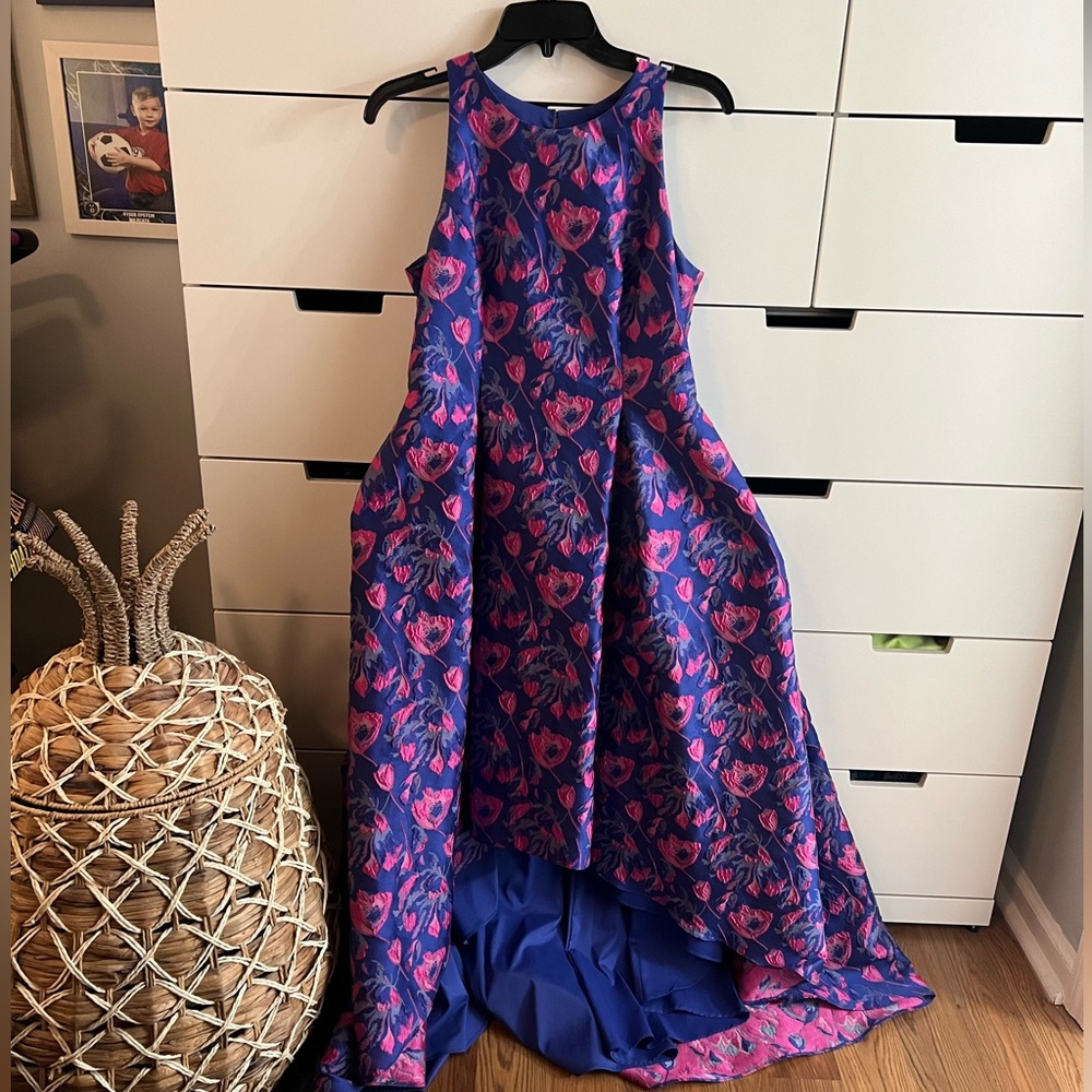 Aidan Mattox High—Low Evening Gown